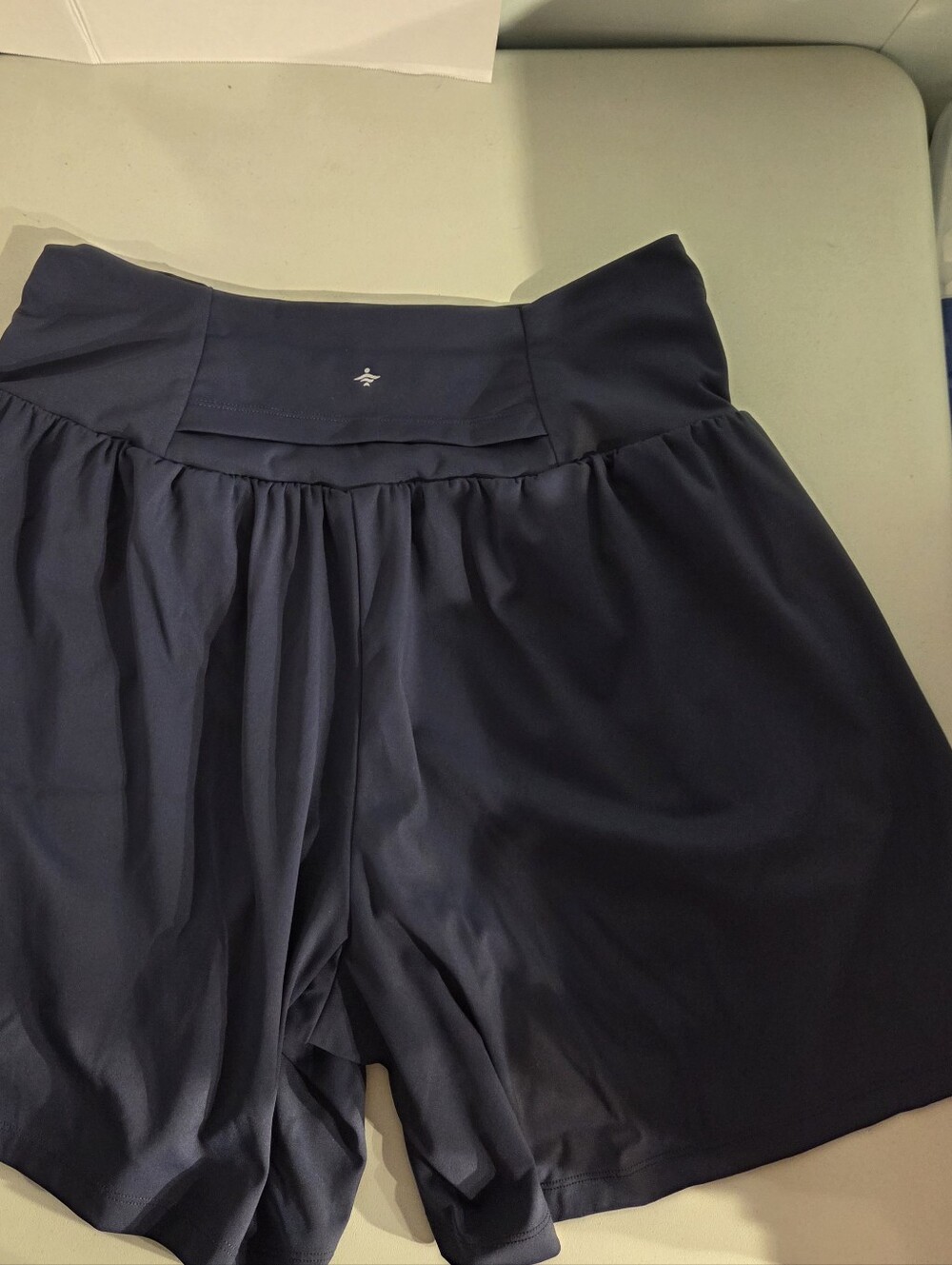 Halara SoftlyZero Airy Super High Waisted 2-in-1 Instant Cool Shorts Size 1XL - Picture 6 of 7